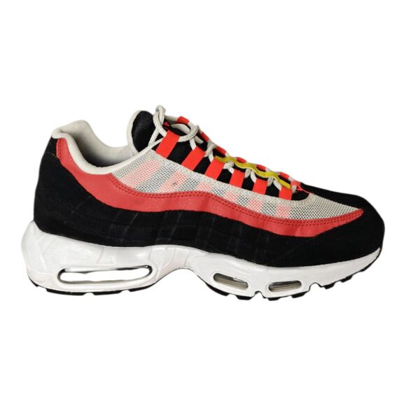 NIKE Air Max 95 'Black Crimson Yellow' Running Shoes Size 10 - Picture 6 of 9